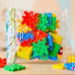Plastic Interlocking Construction Block Set