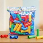 Plastic Construction Pipe Blocks