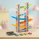 7-Rail Guider Car Playing Game