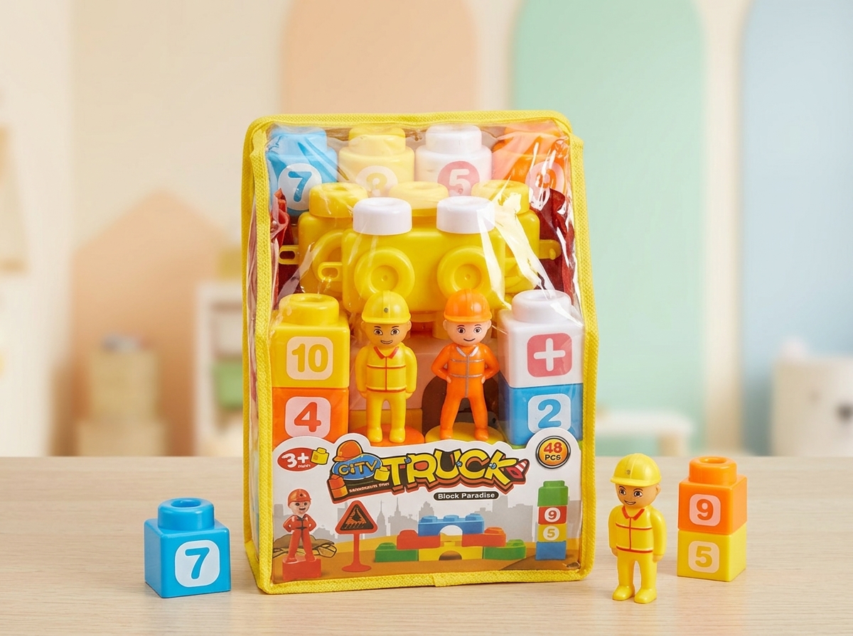 73 Truck Building Blocks - Image 1