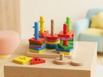 Five Set Column Wooden Wisdom Toy