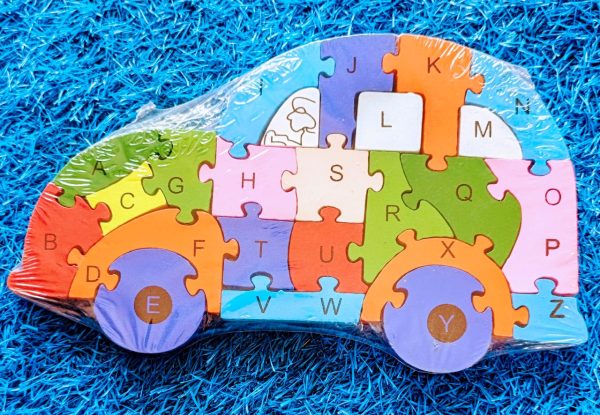 Car Number and Alphabet Puzzle