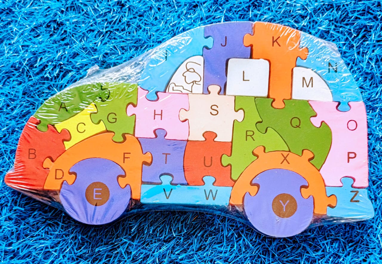 Car number and alphabet puzzle Car Number and Alphabet Puzzle - Image 1