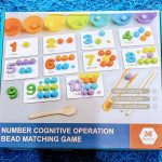 Number Cognitive Bead Matching Game