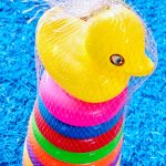 Plastic Rainbow Tower