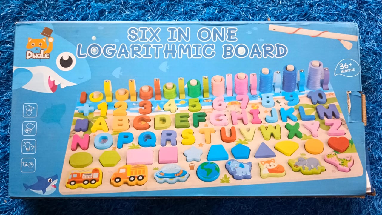 Six in one logarithmic board Six in One Logarithmic Board - Image 1